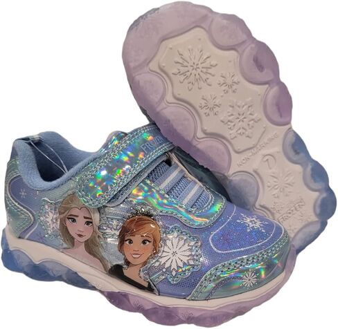 حذاء رياضي مضاء للفتيات من ديزني فروزن (طفل صغير/طفل صغير) in Kuwait