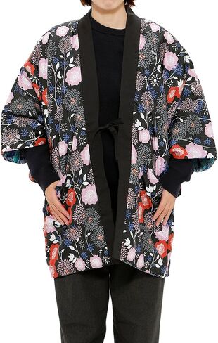 النمط الياباني Hanten غسيل يدوي ذو وجهين لا يمثل مشكلة من البوليستر مقاس واحد يناسب الجميع in Kuwait