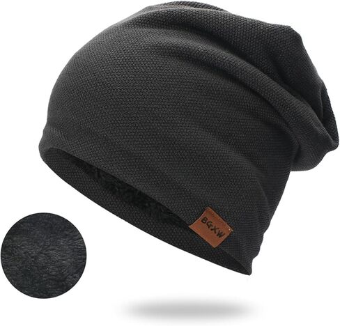 قبعة BGXW العصرية المترهلة للرجال والنساء، قبعة جمجمة من القماش المحبوك المترهلة للتهوية والمرونة in Kuwait