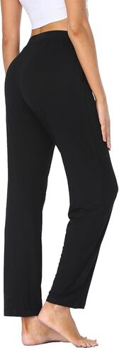 ASIMOON النساء Sweatpants مع جيوب فضفاضة مريحة سراويل تقليدية خفيفة الوزن الرباط ركض الجري تجريب صالة السراويل in Kuwait