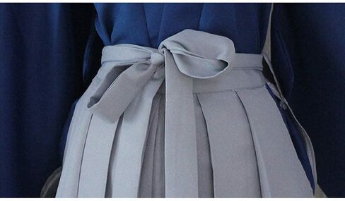 ملابس Kendo Kimono Cosplay Japanese Samurai Kimono Costume Kashuu Kiyomitsu Hakama بنطلون أنيمي فاخر (أزرق، L) in Kuwait