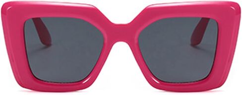 نظارات شمسية كبيرة الحجم للسيدات من HJSTES، ظلال عيون قطة عصرية للسيدات، إطار مربع للحماية من الأشعة فوق البنفسجية in Kuwait