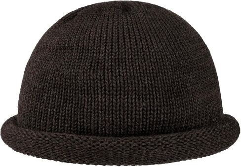 Lierys Rolled Edge Knit Hat Women/Men | Made in Germany in Saudi Arabia