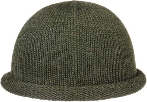 Lierys Rolled Edge Knit Hat Women/Men | Made in Germany in Saudi Arabia