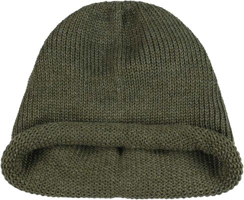 Lierys Rolled Edge Knit Hat Women/Men | Made in Germany in Saudi Arabia