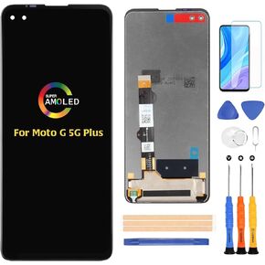 for Motorola Moto G 5G Plus XT2075 LCD Display Touch Digitizer Screen Replacement XT2075-2 XT2075-3 Full Assembly Repair Kits with Tools