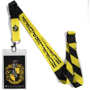 Ata-Boy Harry Potter Lanyard Badge Holder, Hufflepuff Crest Lanyards for ID Badges - Harry Potter Gifts & Merchandise…