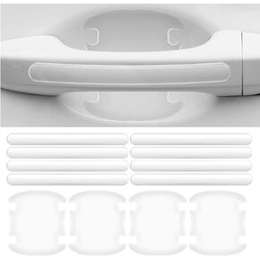 Clear Car Door Cup Handle Scratch Protector Sticker Car Door Accessories Car Film Guard Protective Shields Cover for Vehicles Exterior Car Accessories