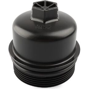 Oil Filter Housing Cover Cap, Replace 917-066, 917066 Compatible with Mini Cooper - 2007-2015 Mini Cooper, 2011-2017 Mini Cooper Countryman, 2013-2016 Mini Cooper Paceman