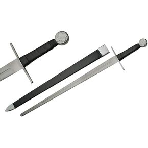 SZCO Supplies Medieval Cross Battle Ready Sword, 40"