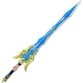 damdos Halloween Prop 40" Impact Cosplay Song of Broken Pine Sword Sun Bird Sword Raiden Shogun Mistsplitter Reforged Weapon (Song of Broken Pine)