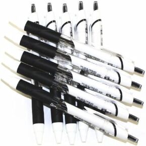 Uni-ball Jetstream Extra Fine Point Retractable Roller Ball Pens,-rubber Grip Type -0.5mm-black Ink-value Set of 10