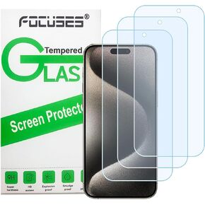 iPhone 15pro max Screen Protector iPhone 15plus Screen Protector 6.7inch. Anti Blue Light Tempered Glass Film for iPhone 15 Pro Max iPhone 15Plus 3-Pack