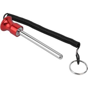 Weight Stack Pin, Aluminium Alloy Head Magnetic Weight Stack Pin with Pull Rope Weight Pin Strength Training Equipment Physical Exercise Fitness Accessories