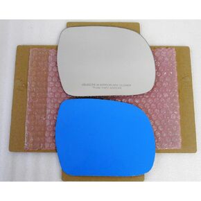 New Replacement Mirror Glass with Full Size Adhesive for 2004-2009 Lexus RX330 RX350 RX400H Passenger Side View Right RH