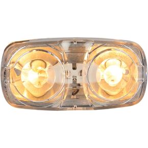 Grand General 82920 Marker Light (Amber Tiger Eye, White Base)