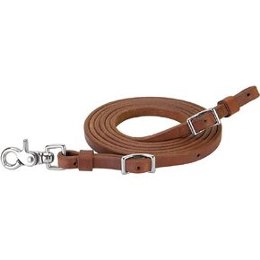 Weaver Leather ProTack Oiled Roper Rein, 1/2-Inch x 8-Feet, Brown