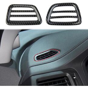Carbon Fiber Dashboard Upper Air Vent Cover Trim For 2016-2022 Honda Pilot For 2017-2024 Ridgeline For 2019-2024 Passport