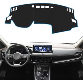 SENSHINE لملحقات Nissan Altima 2019 2020 2021 2022 2023 غطاء لوحة القيادة غطاء وحدة التحكم المركزية غطاء لوحة القيادة واقي السجاد غطاء واقي من الشمس مناسب حسب الطلب، حافة رمادية in Kuwait