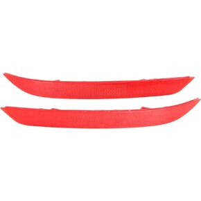 labwork 2 Pieces Red Rear Bumper Reflector Driver and Passenger Side Replacement for 2016 2017 Honda Accord 33505T2AA11 33555T2AA11 HO1185111 HO1184111