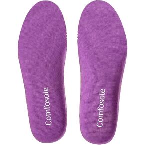 Comfort Soft, Cushioning & Comfy Shoe Insole -Plantar Fasciitis & Flat feet, Foot Pain-Stress-Fatigue Relief for Enduring Walk/Stand Activities (S 240)