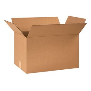 Aviditi 241414 Corrugated Cardboard Box 24" L x 14" W x 14" H, Kraft, For Shipping, Packing and Moving (Pack of 15)
