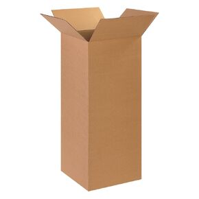AVIDITI 14 x 14 x 30 Corrugated Cardboard Boxes, Tall 14"L x 14"W x 30"H, Pack of 20 | Shipping, Packaging, Moving, Storage Box for Home or Business, Strong Wholesale Bulk Boxes