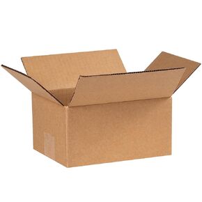 Aviditi Shipping Boxes Small 8"L x 6"W x 4"H, 25-Pack | Corrugated Cardboard Box for Packing, Moving and Storage