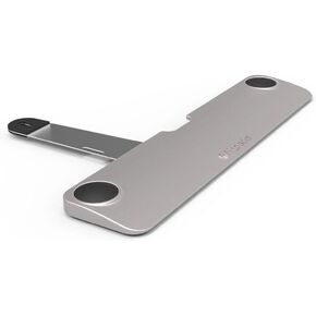 Compulocks Blade Universal Lock Slot Adapter with Combination Lock Silver