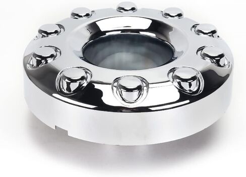 5C3Z1130NA 1 Pair Dually Chrome 10 Lug Wheel Center Hub Cap Fits for Ford F450 F550 2005-2017 in Saudi Arabia