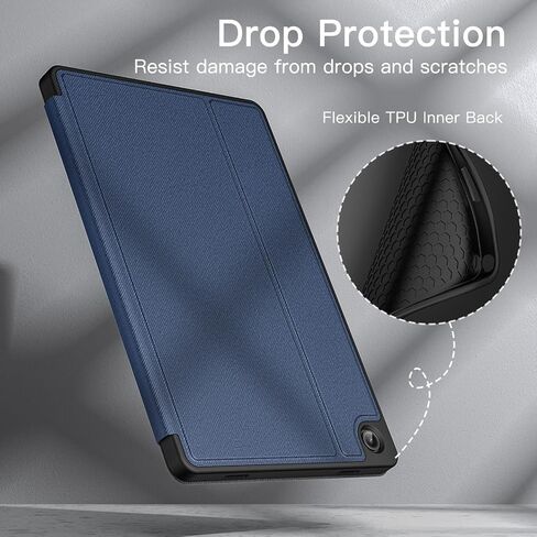 JETech Folio Case for Samsung Galaxy Tab A9 Plus 11", Black in Kuwait