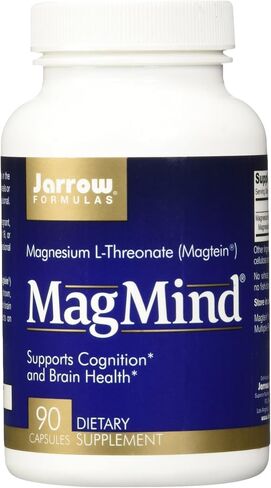 Jarrow Formulas Magmind Nutritional Supplement, 180 Count in Saudi Arabia