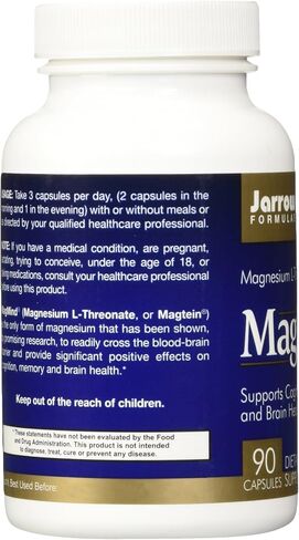 Jarrow Formulas Magmind Nutritional Supplement, 180 Count in Saudi Arabia