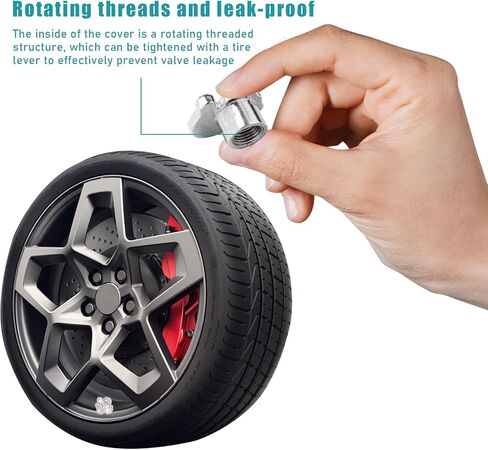 4PCS Crystal Paw Tire Valve Caps, Bling Handmade Rhinestone Car Tire Valve Dust Caps with Airtight Seal, Universal Vehicle Tire Rim Valve Stem Covers for Women and Girls (Lake Blue) in Saudi Arabia