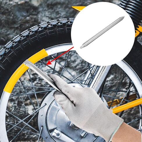 X AUTOHAUX 1 مجموعة عتلات الإطارات لدراجة نارية سيارة ATV مع 6 نوى صمام و10 غطاء بلاستيكي in Saudi Arabia