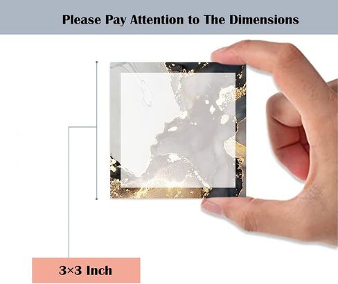 WAVEYU Cute 8 Pads Sticky Notes, Self Stick Notes Pads Adhesive Sticky Notes 3''x3'' Sticky Notes, Easy to Post for Home, Office, School, Notebook Supplies, 50 Sheets/Pad, Style B in Saudi Arabia
