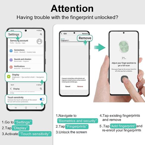 [3+2 Pack] Galaxy S24 Privacy Screen Protector and Camera Lens Protector, 3D Full Cover, Fingerprint Unlock, Anti Spy, 9H Tempered Glass for Samsung S24（6.2 Inch） in Saudi Arabia