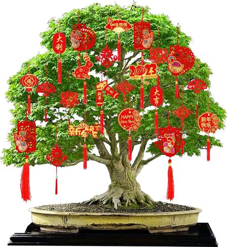 39 قطعة من زينة السنة الصينية الجديدة المعلقة 2023 مهرجان الربيع الصيني عقدة معلقة مهرجان الربيع حلية لاكي فو المعلقات الحمراء المعلقة الحلي المحظوظة شرابات عقدة ديكور لمهرجان الربيع in Kuwait