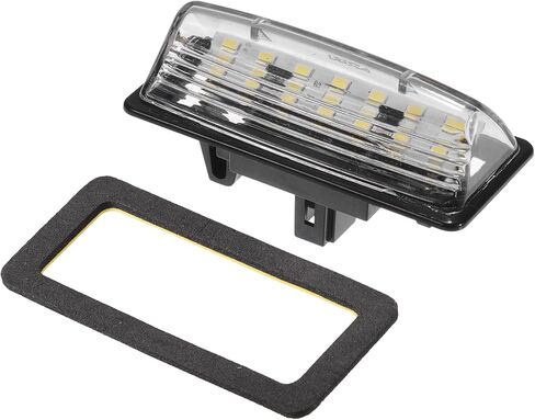 Motoforti LED لوحة ترخيص ضوء، LED لوحة ترخيص ضوء مصباح، لنيسان ماكسيما 2016-2022، بلاستيك، رقم 265108991B، أسود in Saudi Arabia
