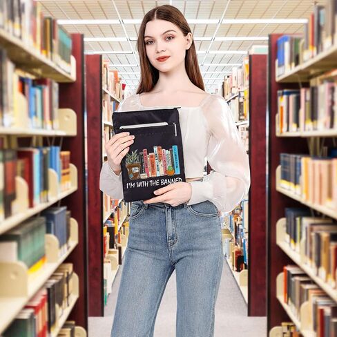 بليتي كتاب عاشق الكتاب كم هدية عاشق القراءة هدية دودة الكتب أنا مع حامي كتاب المكتبة المحظورة للقارئ (مع BSBL المحظورة) in Saudi Arabia