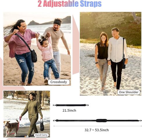 ayamaya Water Bottle Carrier Bag for Stanley 40 oz Tumbler - Water Bottle Holder Pouch with Phone Pocket & Adjustable Straps Bollus with Straw Cover for Stanley Cup Accessories Gifts for Men Women in Saudi Arabia