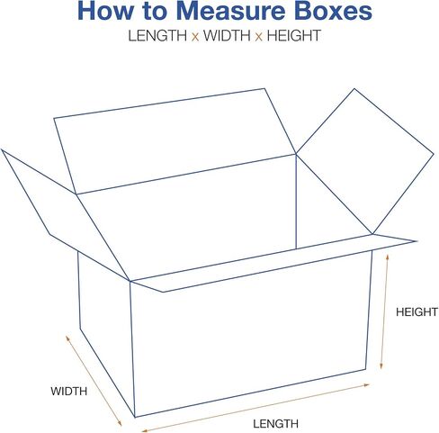 Boxes Large 30"L x 30"W x 25"H, 5-Pack | Corrugated Cardboard Box for Packing, Moving and Storage in Saudi Arabia