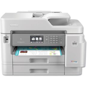 Brother Inkjet Printer, MFC-J5945DW, INKvestmentTank Color Inkjet All-in-One Printer with Wireless, Duplex Printing, NFC and Up to 1-Year of Ink-In-box, Amazon Dash Replenishment Ready