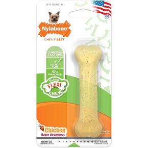 Nylabone Flex Moderate Chew Dog Toy Chicken X-Small/Petite (1 Count)