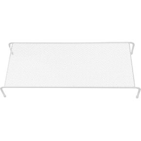 ARTIBETTER Metal Monitor Riser with Mesh Design Computer Stand for Home Office Strong Abrasion Deformation Resistance Compact Transparent Finish