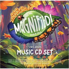 Lifeway Kids VBS 2025 Magnified! Music CD Set