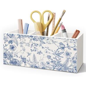 Boho Sunshine Wooden Pen Pencil Holder for Desk Accessories, Sage Green Minimalist Boho Sun Sunshine Sunrise Sunset Wood Makeup Brush Toothbrush Holder Organizer for Vanity Bathroom