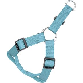 Country Brook Petz Nylon Step-in Adjustable Dog Harness - Vibrant 20+ Color Selection (Medium, 3/4 Inch Wide, Burgundy)