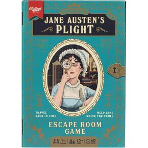 Ridley's Timescape: Jane Austen- Escape Room Game - Travel Back in Time to Help Jane Solve the Crime -Re-Playable and Re-Giftable - Date Night Favorite - 1+ Players for Ages 12+ and 90 Minute Playtime