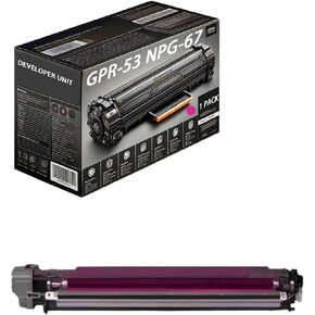 GPR-53 NPG-67 Developer Unit Compatible for Canon ImageRUNNER Advance C3320L C3530 C3525 C3520 C3330 C3325 3320 3835 3826 3830 C3520i 3530i 3826i 3830i 3835i Printers (Multicolor)